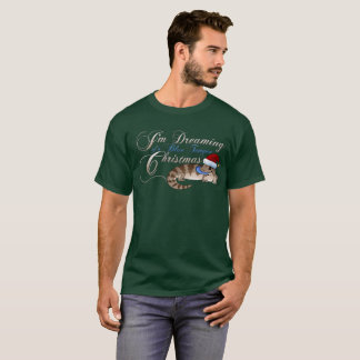 Camiseta Navidad de Skink de la lengua azul