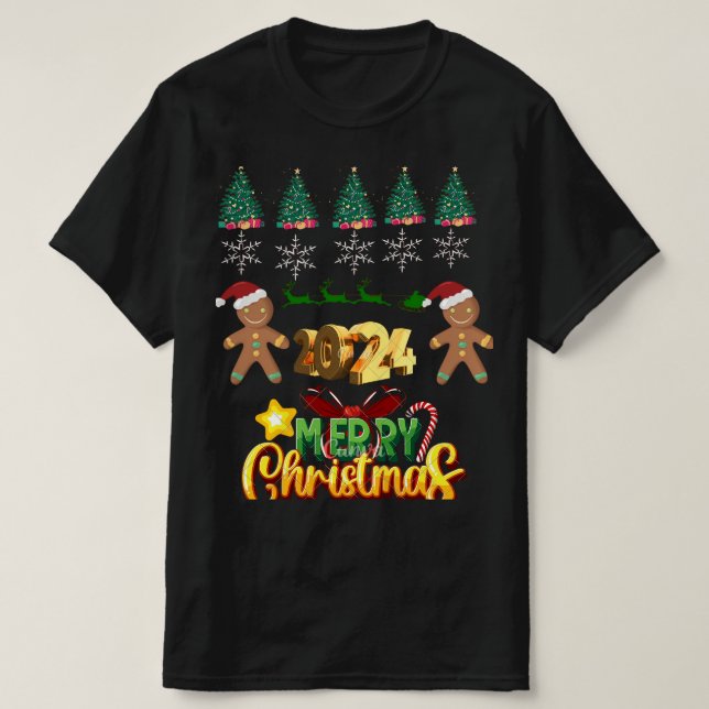 Camiseta Navidad de T-Shirt_merry (Diseño del anverso)