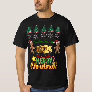 Camiseta Navidad de T-Shirt_merry