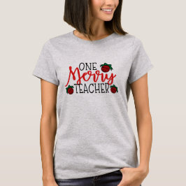 Camiseta Navidad de un Felices profesor