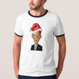 Camiseta Navidad de un Obama