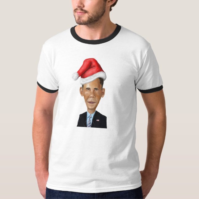 Camiseta Navidad de un Obama (Anverso)