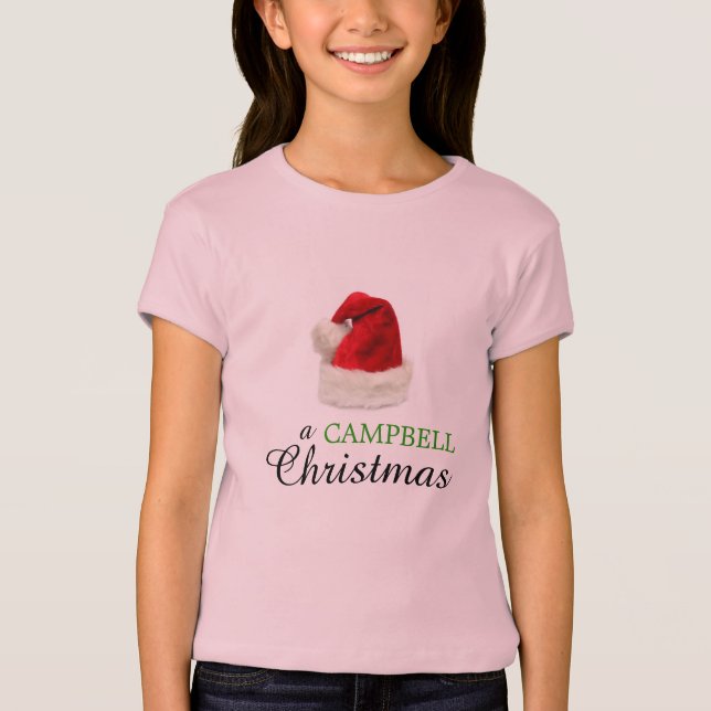 Camiseta Navidad de una CAMPBELL (Anverso)