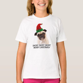 CAMISETA NAVIDAD DEL BARRO AMASADO. SNORT DEL SNORT DEL