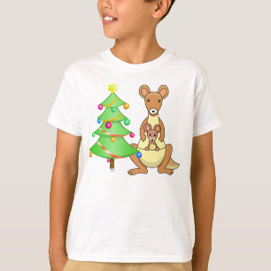 Camiseta Navidad del canguro