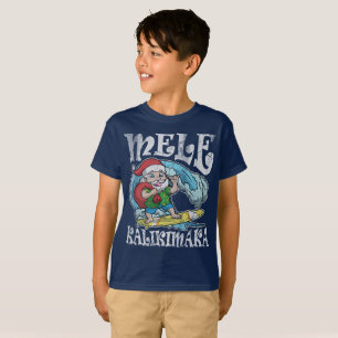 Camiseta Navidad del Hawaiian de Mele Kalikimaka