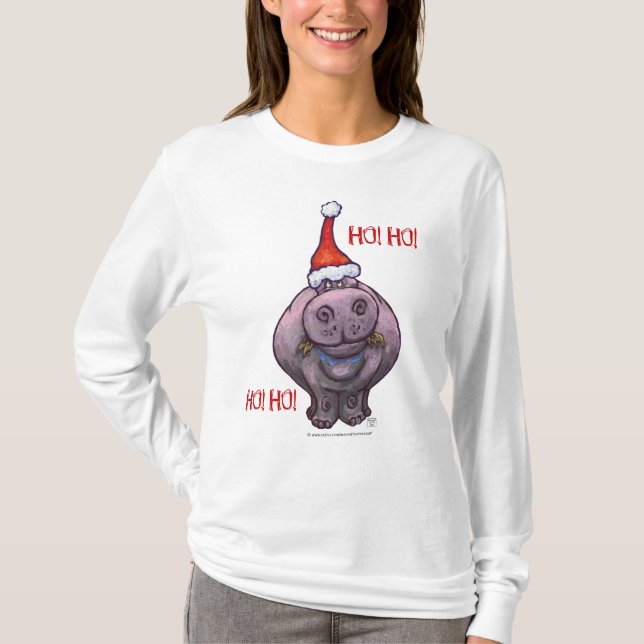 Camiseta Navidad del Hippopotamus (Anverso)