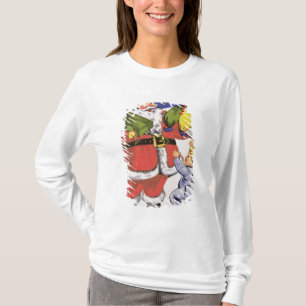 Camiseta Navidad del padre, tarjeta de Navidad del