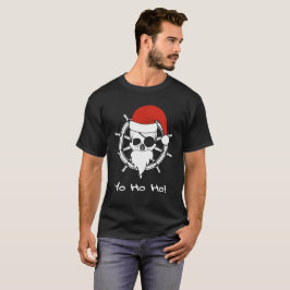 Camiseta Navidad del pirata de Yo Ho Ho náutico
