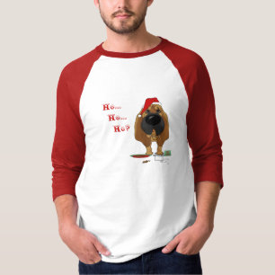 Camiseta Navidad del sabueso