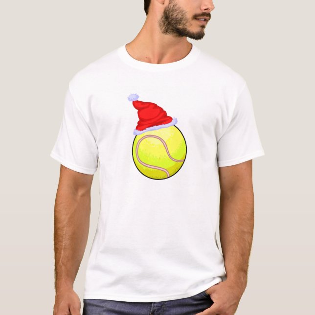 Camiseta Navidad del tenis (Anverso)