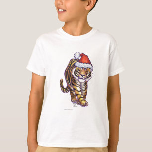 Camiseta Navidad del tigre