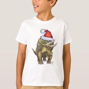 Camiseta Navidad del Triceratops