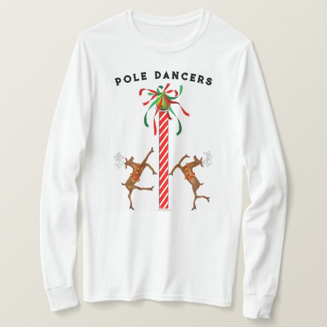 Camiseta Navidad divertida (Anverso del diseño)
