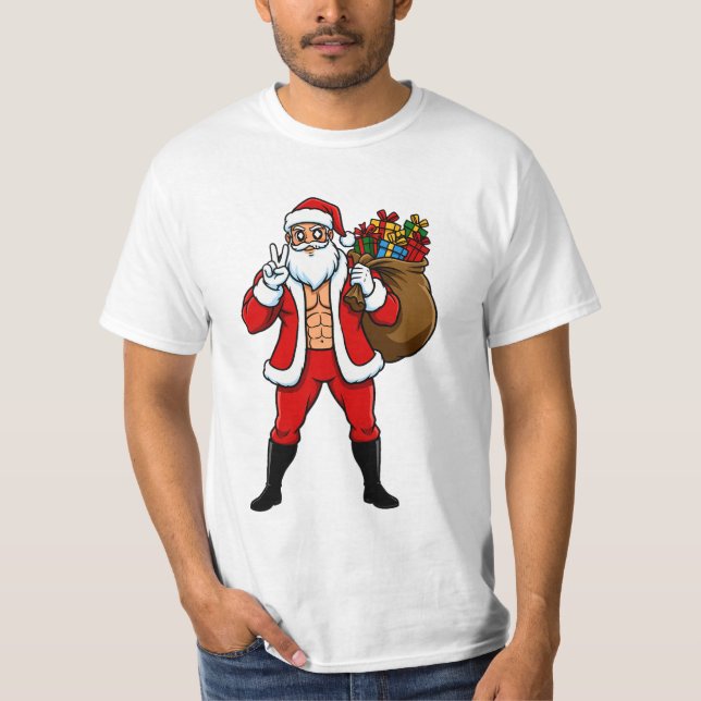 Camiseta Navidad divertida (Anverso)