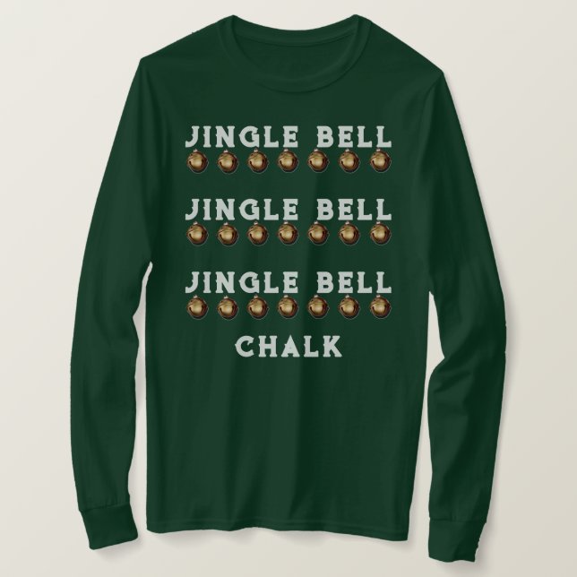 Camiseta Navidad Divertida Para Maestros (Anverso del diseño)
