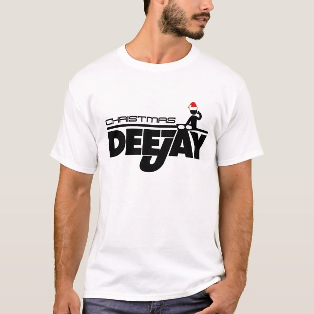 CAMISETA NAVIDAD DJ (Anverso)