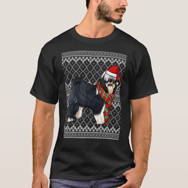 Camiseta Navidad: El terrible Gorra del tibetano Papá Noel (Anverso)