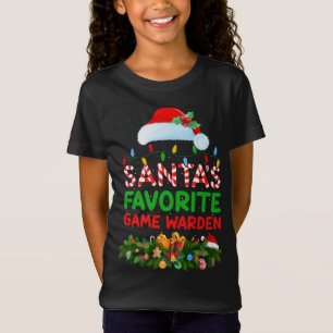 Camiseta Navidad en el equipo favorito de Santa Claus
