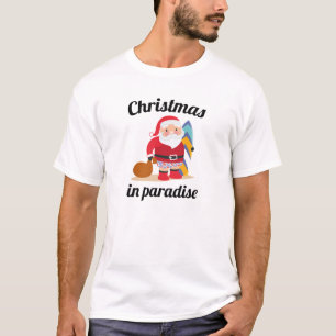Camiseta Navidad En El Paraíso