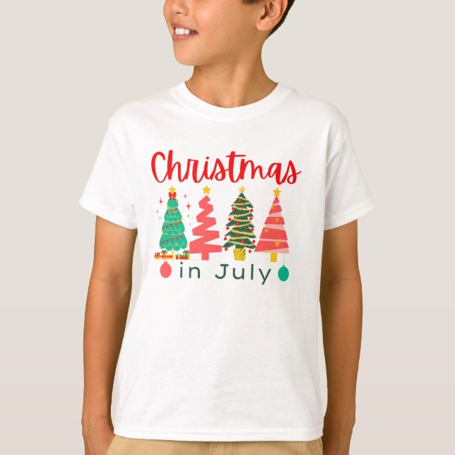 Camiseta Navidad en Julio (Anverso)