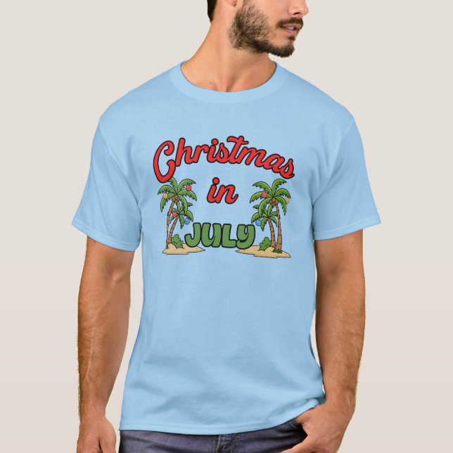 Camiseta Navidad en Julio (Anverso)
