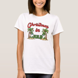 Camiseta Navidad en Julio
