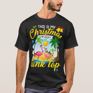 Camiseta Navidad En Julio Divertido Verano De Playa