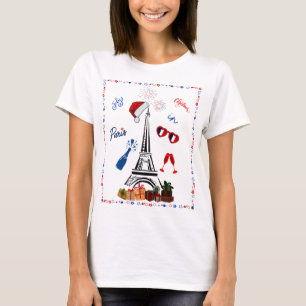Camiseta Navidad en París – Celebración de Navidad en Julio