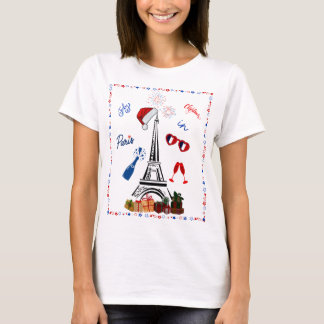 Camiseta Navidad en París – Celebración de Navidad en Julio
