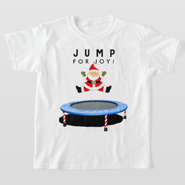 Camiseta Navidad en trampolín (Distribución)