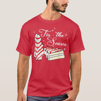 Camiseta Navidad Esta temporada pasteles de árbol de Navida