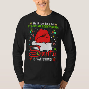Camiseta Navidad Estar Bien Con La Enfermera De Revisión De