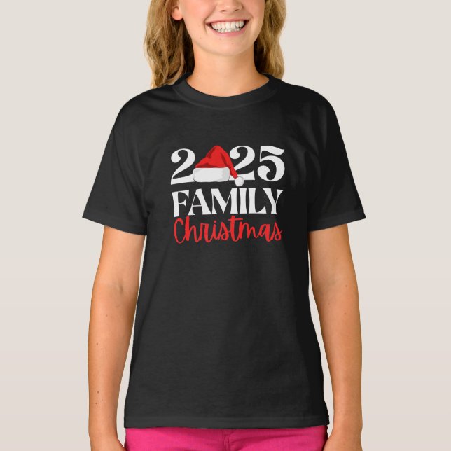 Camiseta Navidad familiar 2025 (Anverso)