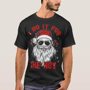 Camiseta Navidad Familiar Lo Hago Por El Hos Santa Claus
