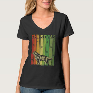 Camiseta Navidad familiar Pj Coincidiendo con Perro de Mont