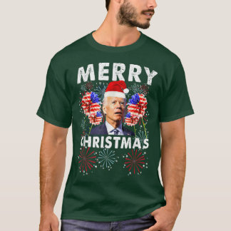 Camiseta Navidad Feliz Feliz Navidad Confundida Graciosa Fe
