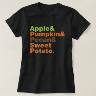Camiseta Navidad festivo de la acción de gracias de Navida