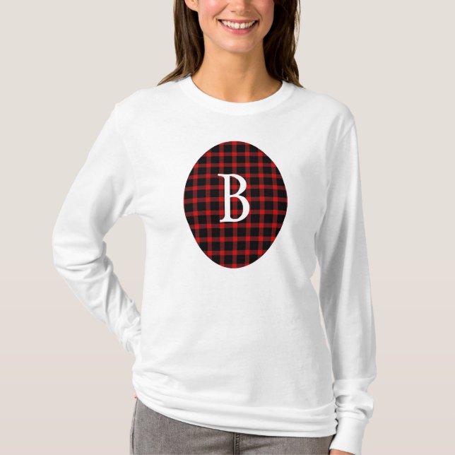 Camiseta Navidad flannel T-Shirt (Anverso)