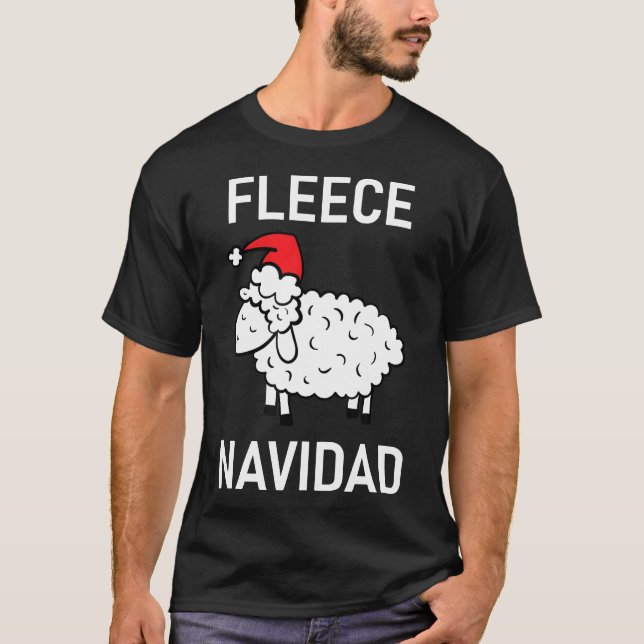 Camiseta Navidad, Funny, Chiste, Sarcástica, (Anverso)
