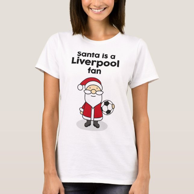Camiseta Navidad fútbol Liverpool  (Anverso)