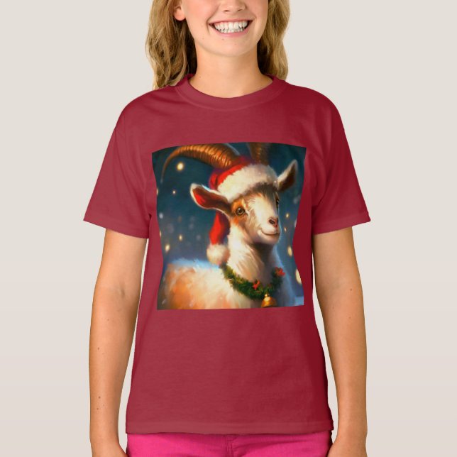Camiseta Navidad Goat 2 (Anverso)