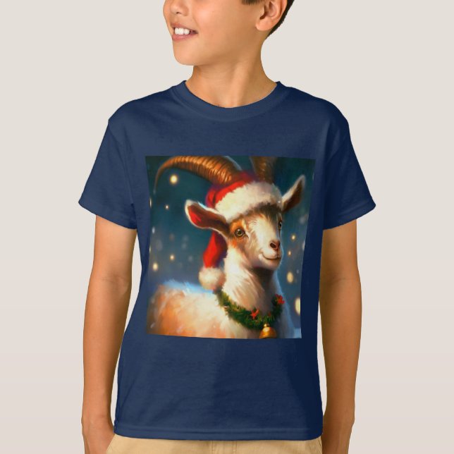 Camiseta Navidad Goat 2 (Anverso)