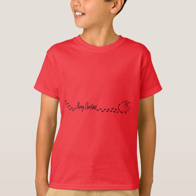 Camiseta Navidad Hedgie (Anverso)