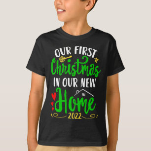 Camiseta Navidad Hogar Nuevo Xmas Propietario Nuestro Prime