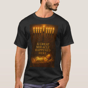 Camiseta Navidad Janucá Cristiano