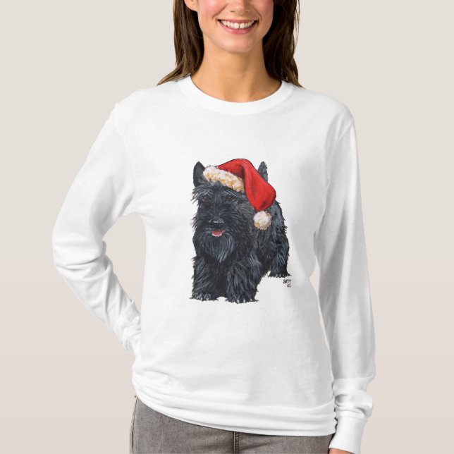 Camiseta Navidad juguetona de Scottie (Anverso)
