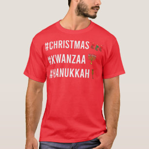 Camiseta Navidad Kwanzaa Hanukkah Lighter Candle Jewish H