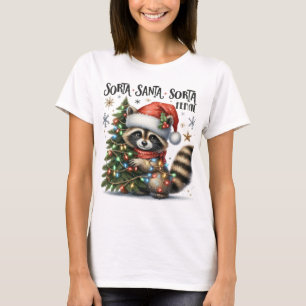Camiseta Navidad Más o Menos Santa Más o Menos Salvaje 