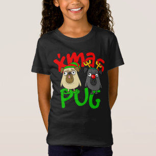 Camiseta Navidad Navidades Pug Pugs Perro Perro Regalo de N